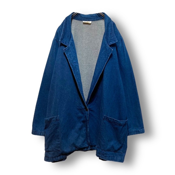 “Hunters Run” Denim Tailored Jacket | Vintage.City 古着屋、古着コーデ情報を発信