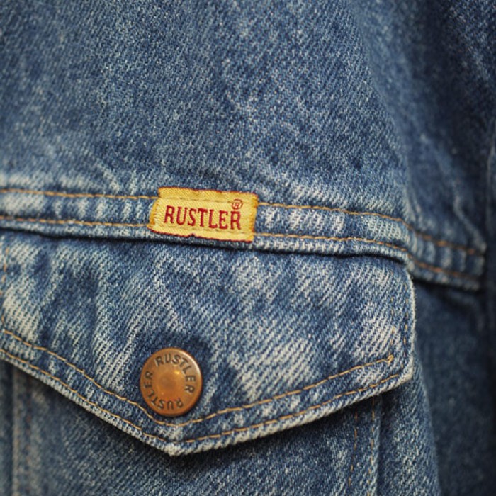 RUSTTLERのデニムジャケット | Vintage.City 古着屋、古着コーデ情報を発信