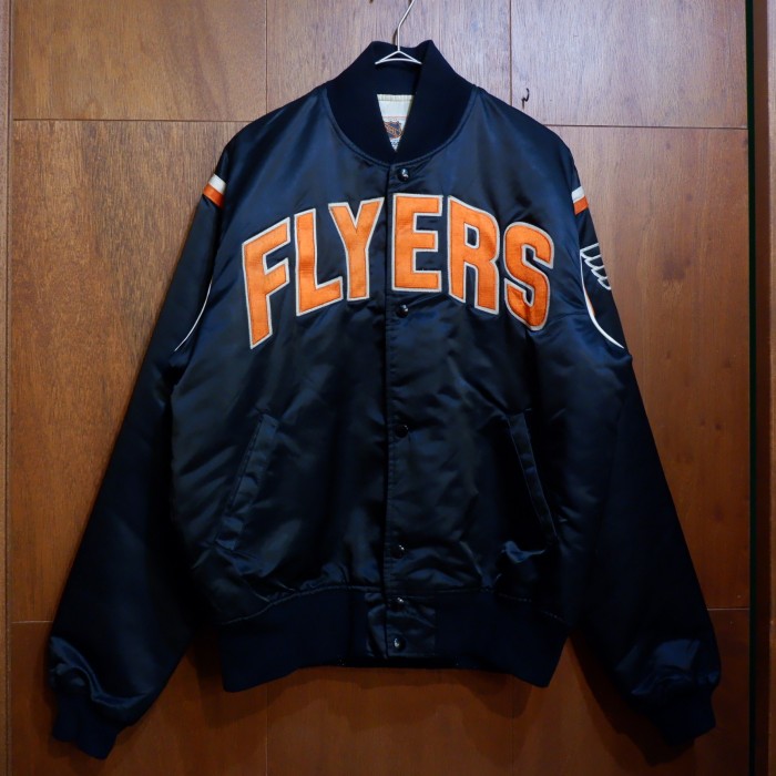 80s STARTER ナイロンスタジャン NHL “FLYERS” | Vintage.City 古着屋、古着コーデ情報を発信