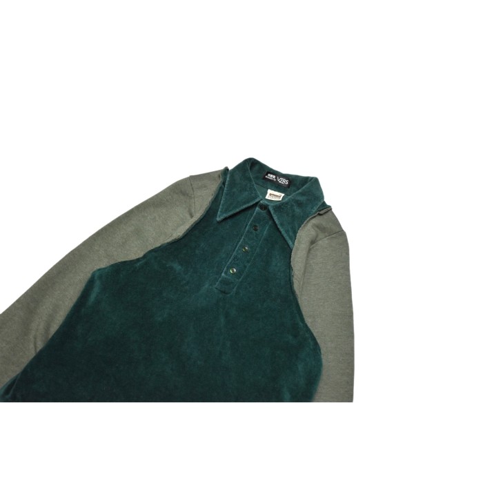 VERS Remake Docking Velour Sweatshirt | Vintage.City 古着屋、古着コーデ情報を発信