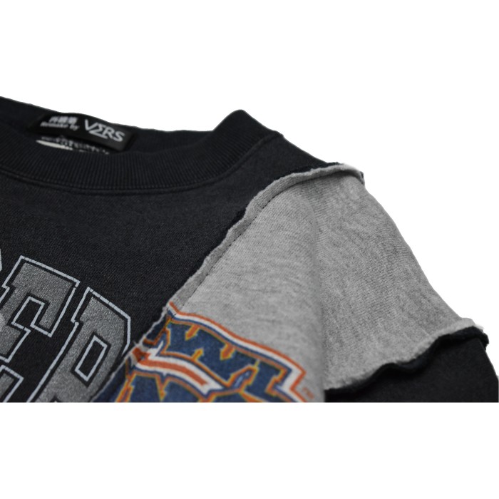 VERS Remake Docking Zip Sweatshirt | Vintage.City 古着屋、古着コーデ情報を発信