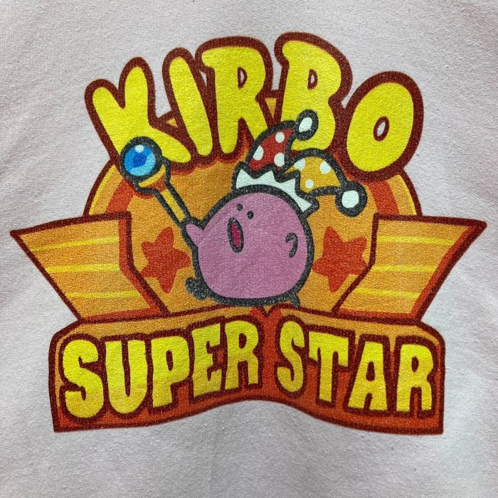 “KIRBO SUPER STAR” Parody Print Hoodie | Vintage.City 古着屋、古着コーデ情報を発信