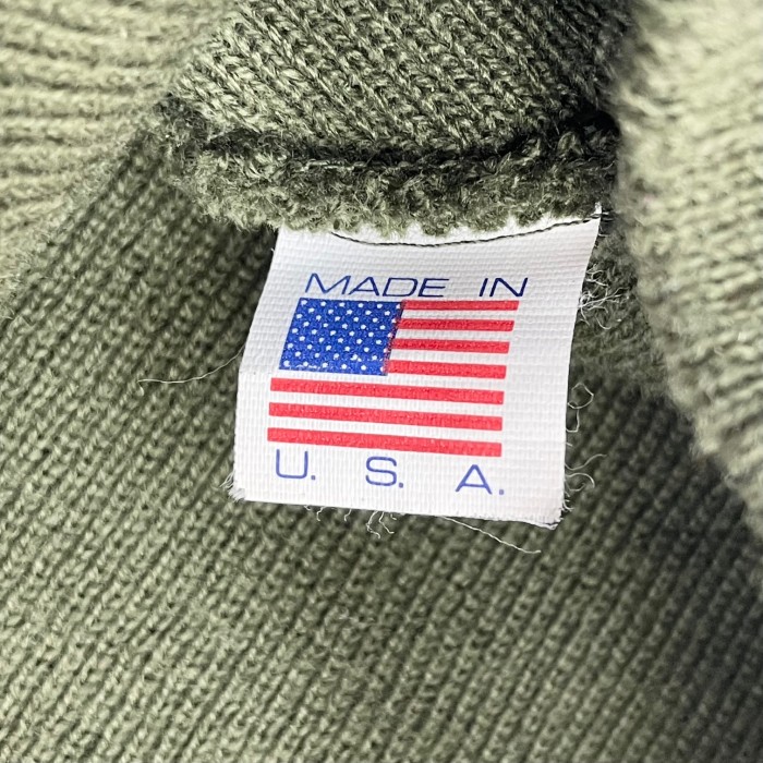 MADE IN USA製 無地ニットビーニー カーキ Fサイズ | Vintage.City 古着屋、古着コーデ情報を発信