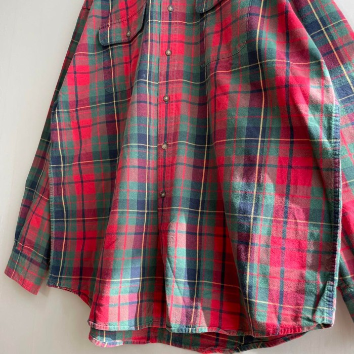 OLD GAP 90's  block cehek shirt size XL 配送C　オールドギャップ　チェック　オーバーサイズ　マルチカラー | Vintage.City 빈티지숍, 빈티지 코디 정보