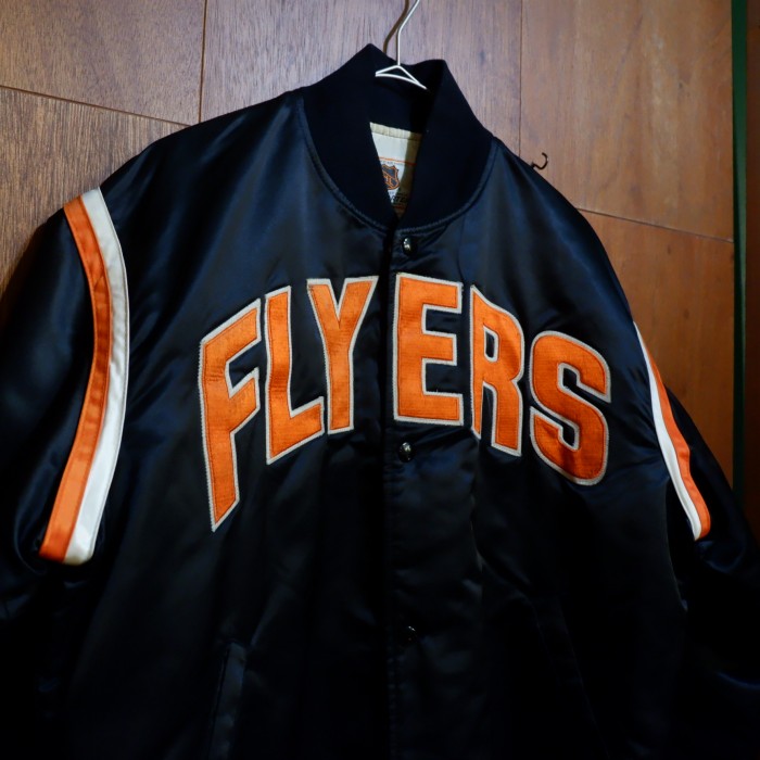 80s STARTER ナイロンスタジャン NHL “FLYERS” | Vintage.City 古着屋、古着コーデ情報を発信