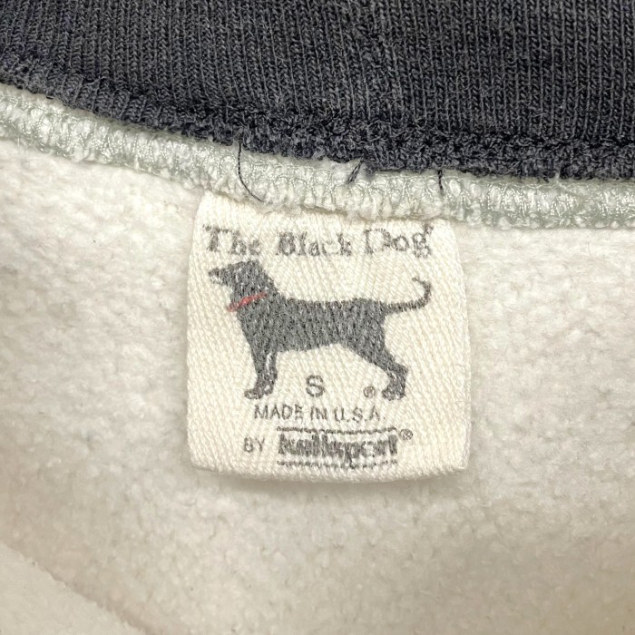 90's “The Black Dog” Reverse Weave Type Sweat Shirt「Made in USA」 | Vintage.City 古着屋、古着コーデ情報を発信