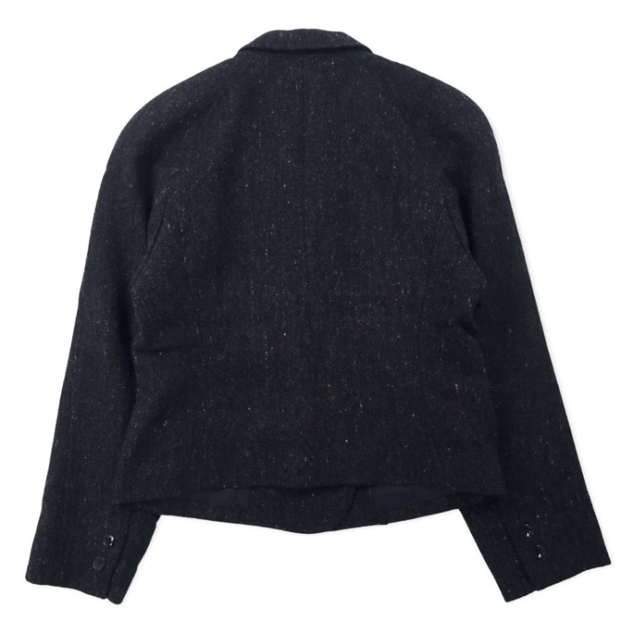 KENZO ダブル ツイード テーラードジャケット M グレー ウール オールド 日本製 | Vintage.City 古着屋、古着コーデ情報を発信