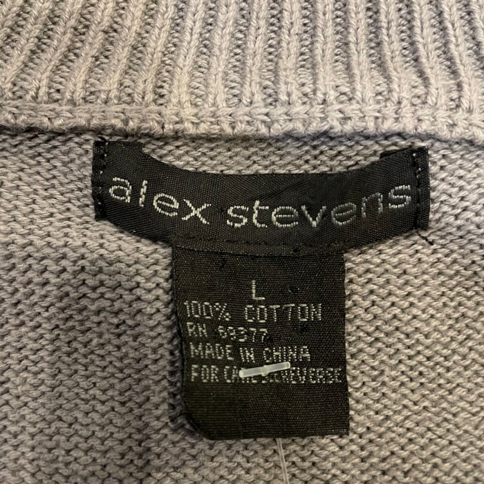 ALEX STEVENS cotton drivers knit | Vintage.City 古着屋、古着コーデ情報を発信