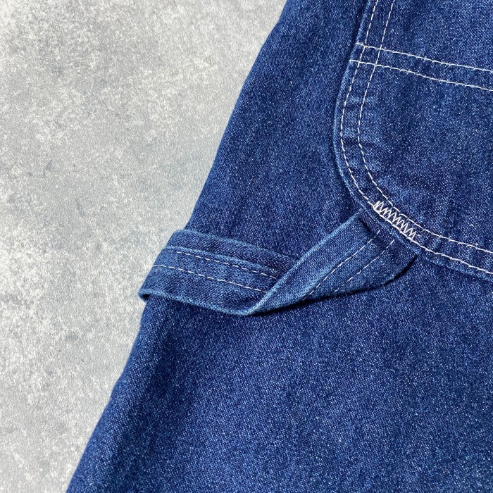 【W36 L32】ディッキーズ　ジッパーフライ  濃紺デニム　ペインターパンツ | Vintage.City 古着屋、古着コーデ情報を発信