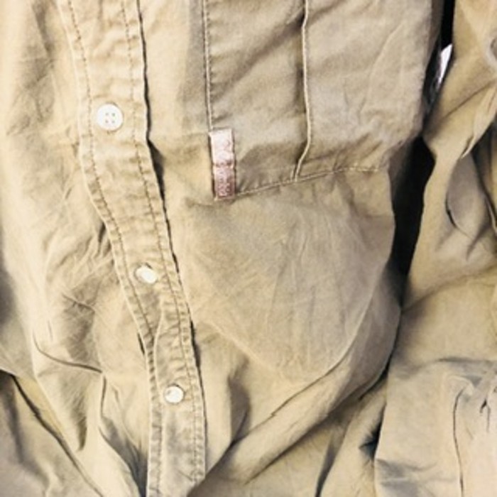 ビッグサイズ　コロンビア　Columbia XL ボタンダウンシャツ　ハンティングシャツ　サファリシャツ　カーキ | Vintage.City 古着屋、古着コーデ情報を発信
