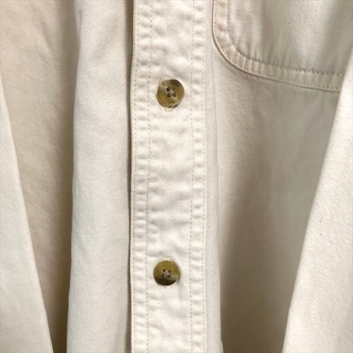 90s 古着 リー BDシャツ 白シャツ オーバーサイズ 企業ロゴ L | Vintage.City 古着屋、古着コーデ情報を発信