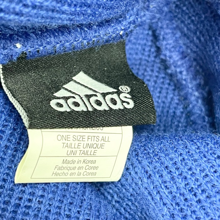 90s adidas × NEW YORK KNICKS アクリルニット帽 ブルー Fサイズ | Vintage.City 古着屋、古着コーデ情報を発信