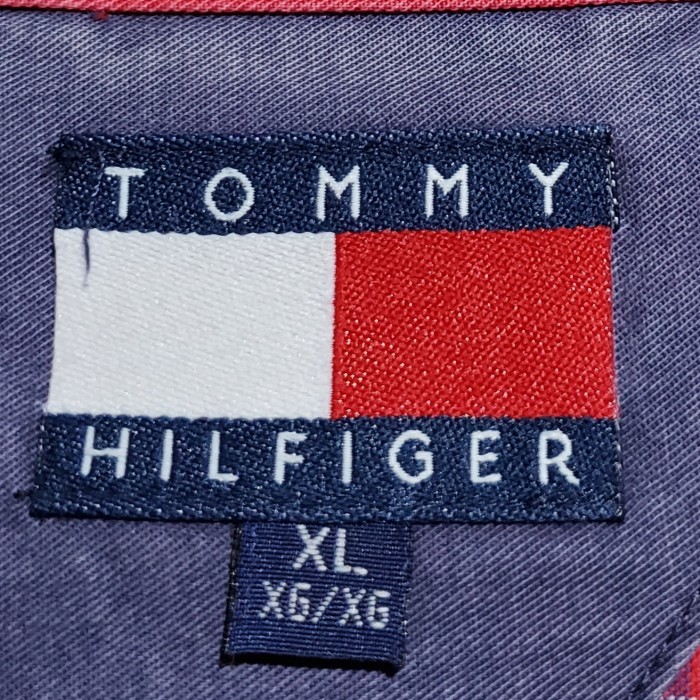 tommy hilfiger トミーヒルフィガーメキシコ製長袖チェックシャツ古着 | Vintage.City 빈티지숍, 빈티지 코디 정보