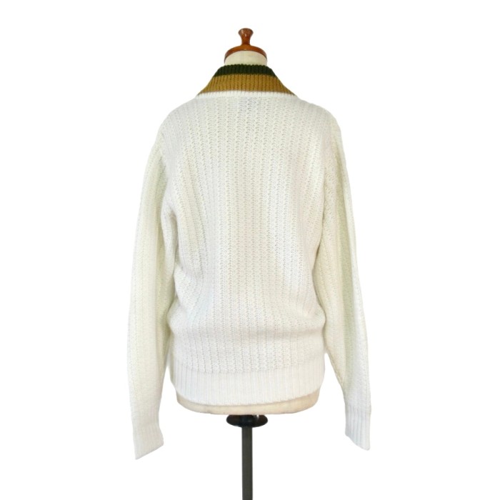 60s USA CAMPUS Vネック バルキーニットセーター | Vintage.City 古着屋、古着コーデ情報を発信