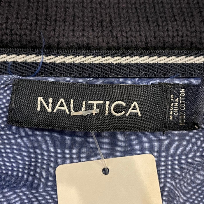 NAUTICA half zip cotton knit | Vintage.City 古着屋、古着コーデ情報を発信