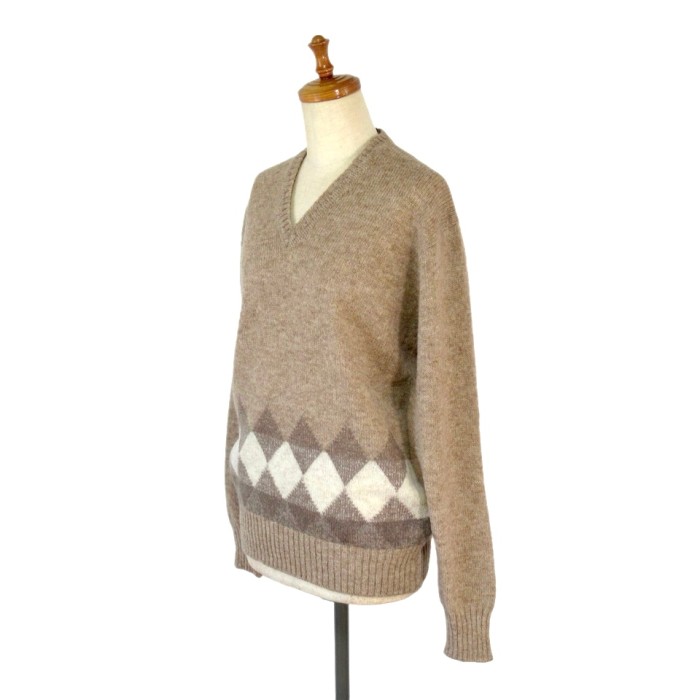 ENGLAND シェットランド Vネックセーター | Vintage.City 빈티지숍, 빈티지 코디 정보