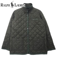 RALPH LAUREN キルティングジャケット 9 カーキ ポリエステル | Vintage.City 古着屋、古着コーデ情報を発信
