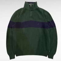 NAUTICA half zip cotton knit | Vintage.City 빈티지숍, 빈티지 코디 정보