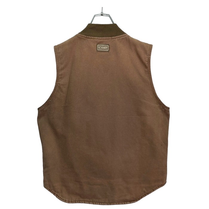 90s SCHMIDT zip-up cotton duck vest | Vintage.City Vintage Shops, Vintage Fashion Trends