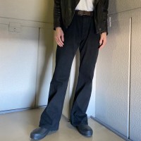 90s USA made / 《Calvin Klein Jeans》boot cut black denim カルバンクライン ブラックデニム フレアパンツ フレアデニム | Vintage.City 古着屋、古着コーデ情報を発信