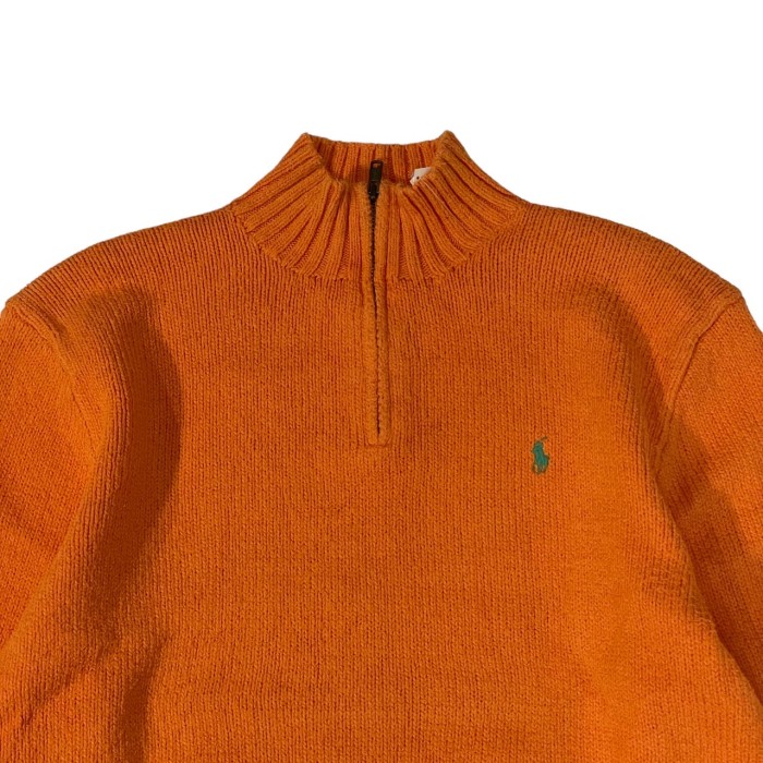 1990's POLO Ralph Lauren / halfzip knit sweater #E674 | Vintage.City 古着屋、古着コーデ情報を発信