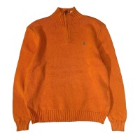 1990's POLO Ralph Lauren / halfzip knit sweater #E674 | Vintage.City 古着屋、古着コーデ情報を発信