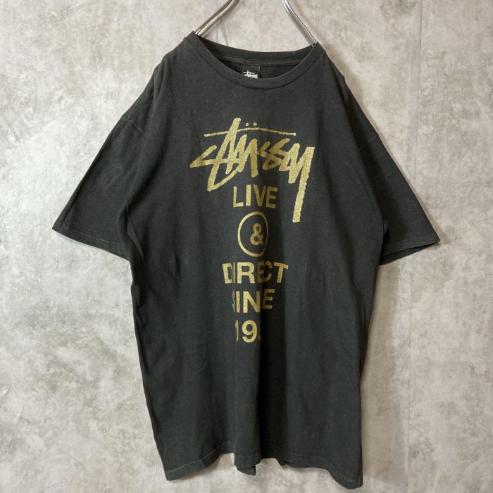 STUSSY live tour T-shirt size L 配送A ステューシー　ライブツアー　ビッグロゴ　古着 | Vintage.City 빈티지숍, 빈티지 코디 정보
