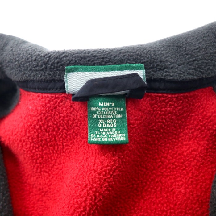 L.L.Bean 90年代 フルジップ POLARTEC フリースジャケット XL レッド ポリエステル 山タグ エルサルバドル製 | Vintage.City 古着屋、古着コーデ情報を発信