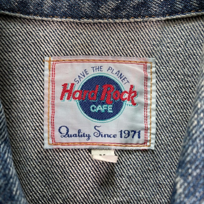 90s HARD ROCK CAFE SURFERS PARADISE denim jacket | Vintage.City 빈티지숍, 빈티지 코디 정보