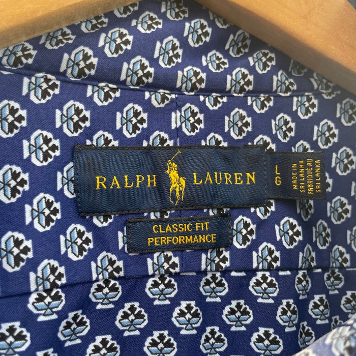 Ralph Lauren ラルフローレン／総柄 ボタンダウンシャツ | Vintage.City 古着屋、古着コーデ情報を発信