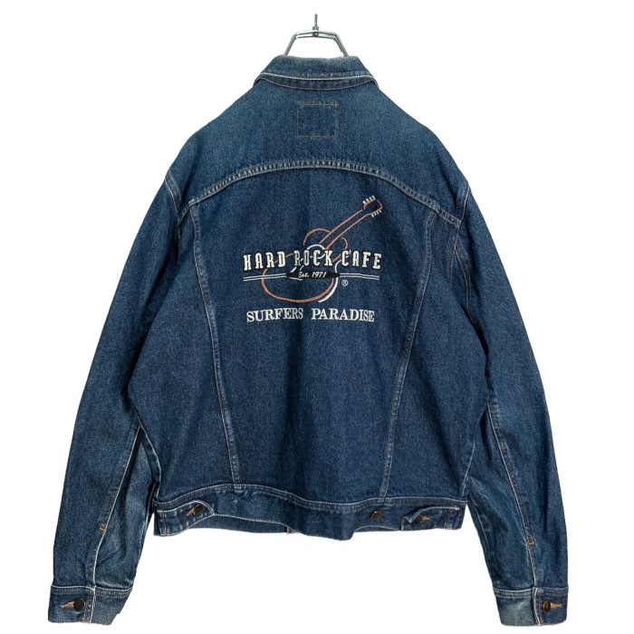 90s HARD ROCK CAFE SURFERS PARADISE denim jacket | Vintage.City 빈티지숍, 빈티지 코디 정보