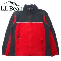L.L.Bean 90年代 フルジップ POLARTEC フリースジャケット XL レッド ポリエステル 山タグ エルサルバドル製 | Vintage.City 古着屋、古着コーデ情報を発信