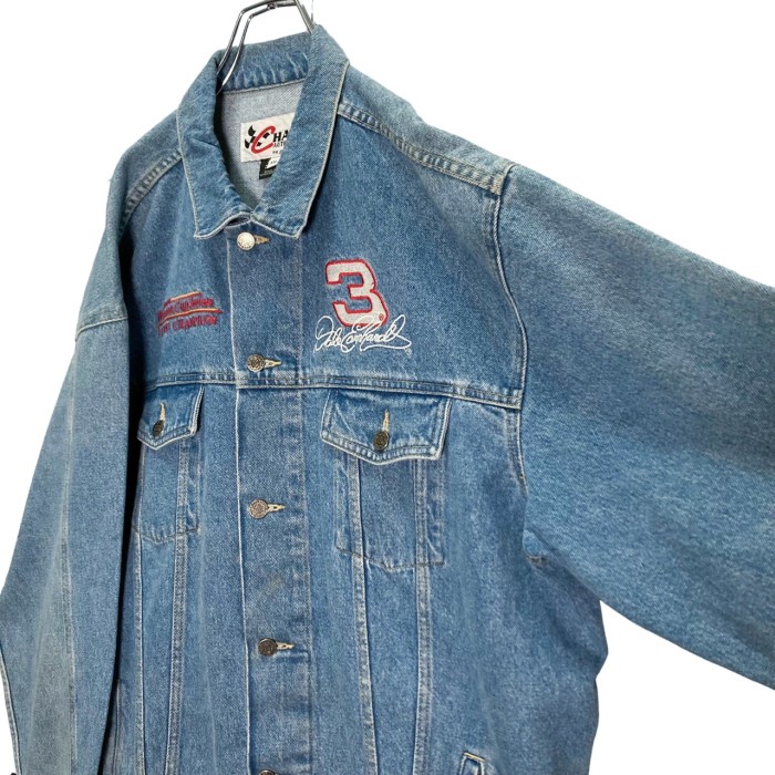 90s CHASE/NASCAR Goodwrench Service denim jacket | Vintage.City Vintage Shops, Vintage Fashion Trends