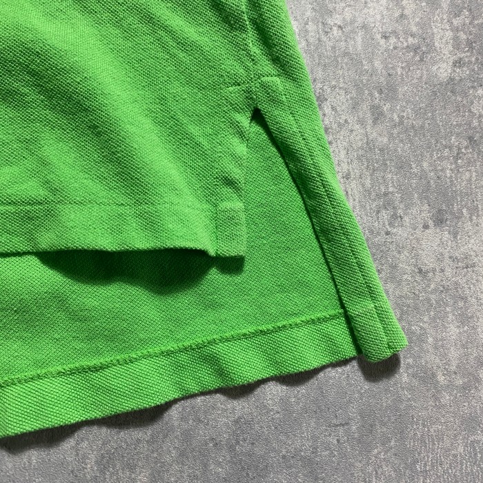 ポロラルフローレン　刺繍ワンポイントロゴ　グリーン　ポロシャツ | Vintage.City 古着屋、古着コーデ情報を発信