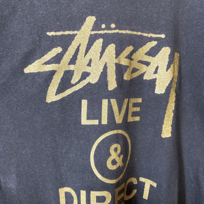 STUSSY live tour T-shirt size L 配送A ステューシー　ライブツアー　ビッグロゴ　古着 | Vintage.City 빈티지숍, 빈티지 코디 정보