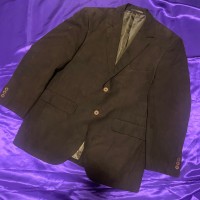 Suede 2B Tailored Jacket | Vintage.City 古着屋、古着コーデ情報を発信
