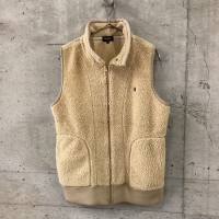 Gymphlex beige fleece vest | Vintage.City 빈티지숍, 빈티지 코디 정보