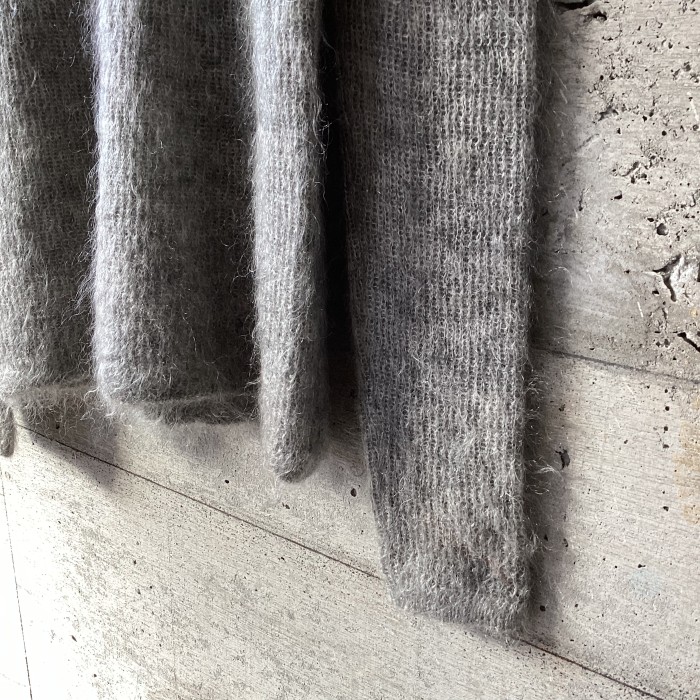 VIVA YOU gray mohair turtle knit | Vintage.City 빈티지숍, 빈티지 코디 정보
