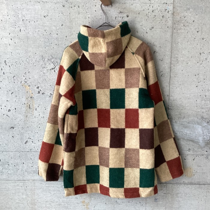 Woolrich Checkered check wool hooded blouson | Vintage.City 빈티지숍, 빈티지 코디 정보