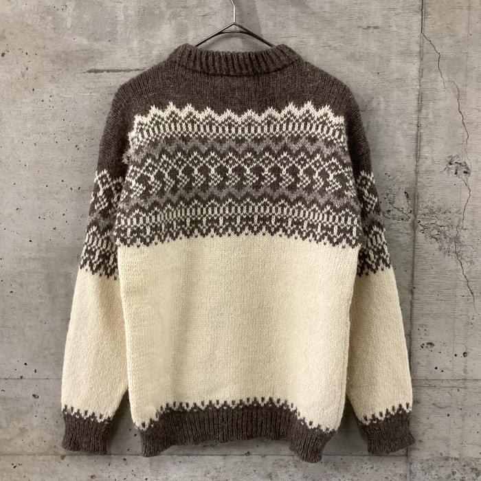 nordic pattern knit | Vintage.City 빈티지숍, 빈티지 코디 정보