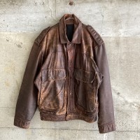 Leather jacket | Vintage.City 古着屋、古着コーデ情報を発信