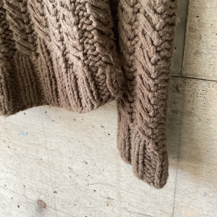 ALBERTO INCANUTI Made in Italy camel100％ low gauge knit | Vintage.City 古着屋、古着コーデ情報を発信