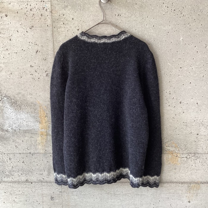 Made in Scotland wool knit | Vintage.City 빈티지숍, 빈티지 코디 정보