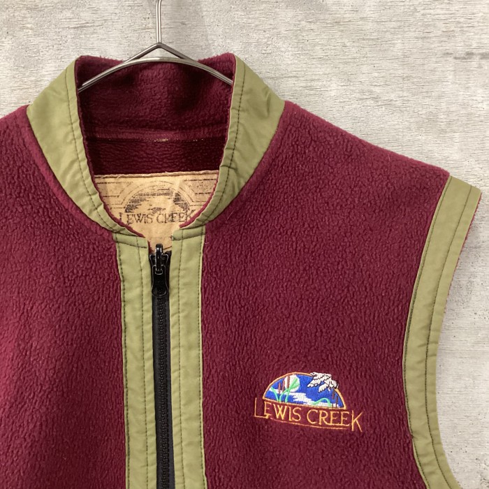 LEWIS CREEK Made in USA POLARTEC fleece vest | Vintage.City 古着屋、古着コーデ情報を発信