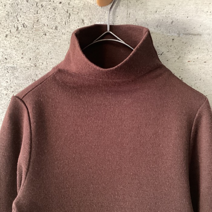 Christian Dior dark brown high neck knit | Vintage.City Vintage Shops, Vintage Fashion Trends