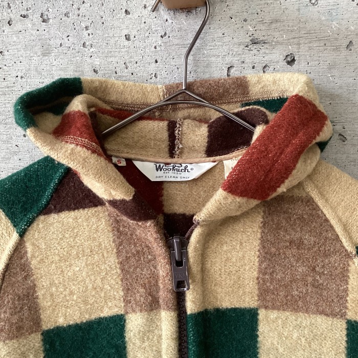 Woolrich Checkered check wool hooded blouson | Vintage.City 古着屋、古着コーデ情報を発信