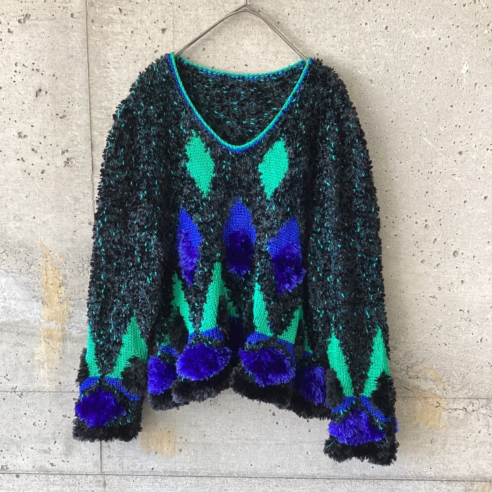 knit with bonbon | Vintage.City 古着屋、古着コーデ情報を発信