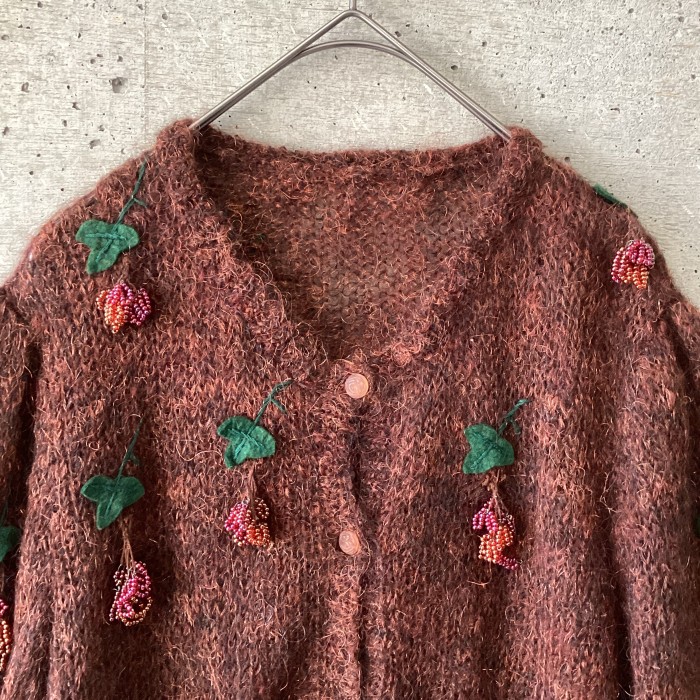 bead knit cardigan | Vintage.City 빈티지숍, 빈티지 코디 정보