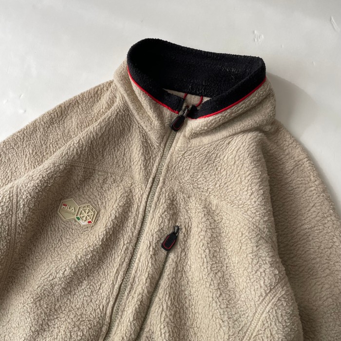 FILA Zipup Fleece Jacket フリース ジャケット | Vintage.City 빈티지숍, 빈티지 코디 정보