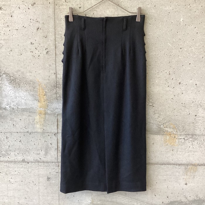 Japan vintage Skirt with lots of belts | Vintage.City 古着屋、古着コーデ情報を発信